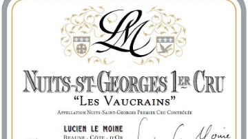 2019 Lucien Le Moine - Nuits St. Georges Vaucrains (pre arrival)