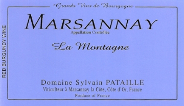 2019 Sylvain Pataille - Marsannay Montagne (pre arrival)
