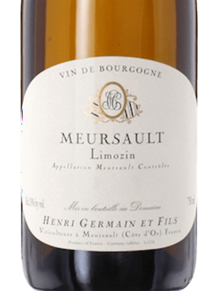 2018 Henri Germain - Meursault Limozin (pre arrival)