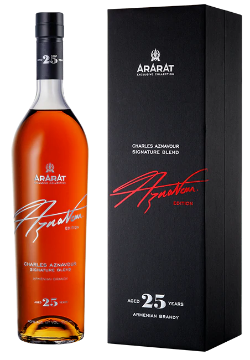 Ararat 25 yr Charles Aznavour Signature Blend Brandy 750ml