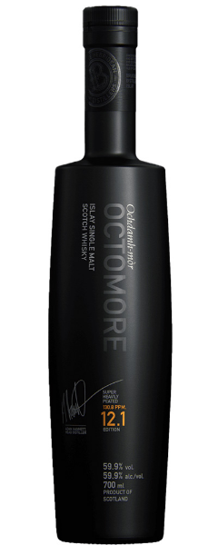 Bruichladdich Octomore 12.1 Super Heavily Peated Whiskey 750ml