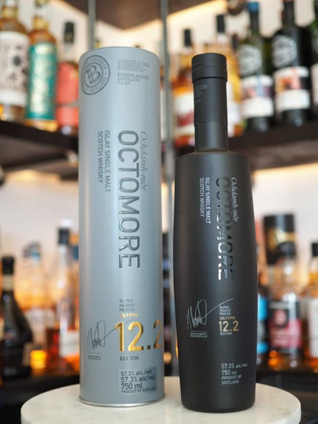 Bruichladdich Octomore 12.2 Super Heavily Peated Whiskey 750ml
