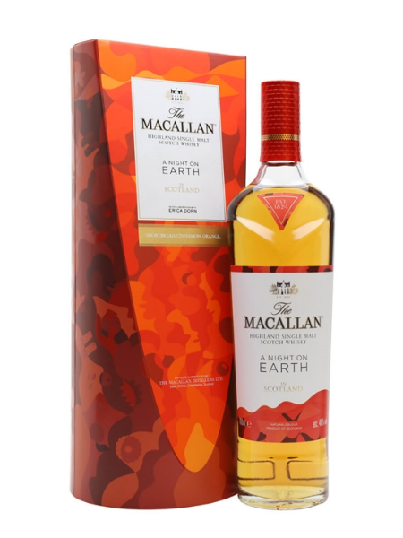 Macallan A Night on Earth  Single Malt Whiskey 750ml