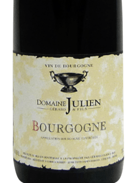 2020 Gerard Julien - Bourgogne Rouge (pre arrival)