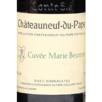 2016 Henri Bonneau - Chateauneuf du Pape Marie Beurrier (pre arrival)