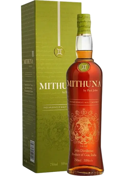 Paul John Mithuna Single Malt Whiskey 750ml