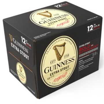 Guinness - Extra Stout 12pk bottle
