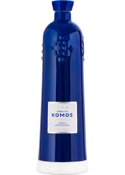 Komos Anejo Cristalino 100% Agave Azul  (Gluten Free) Tequila 750ml