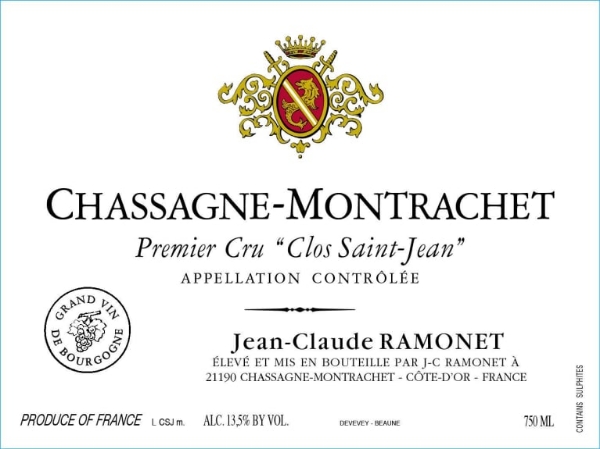 2019 Ramonet - Chassagne Montrachet Clos St. Jean Rouge