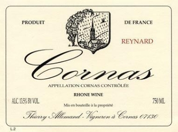 2017 Thierry Allemand - Cornas Reynard