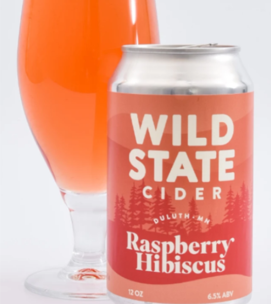 Wild State Cider - Raspberry Hibiscus 4pk