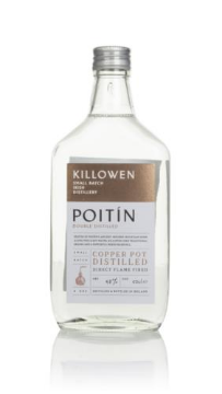 Killowen Small Batch Copper Pot Distilled Poitin Whiskey 375ml