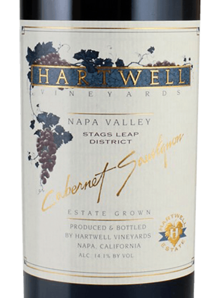 2001 Hartwell - Cabernet Sauvignon Estate Stag's Leap