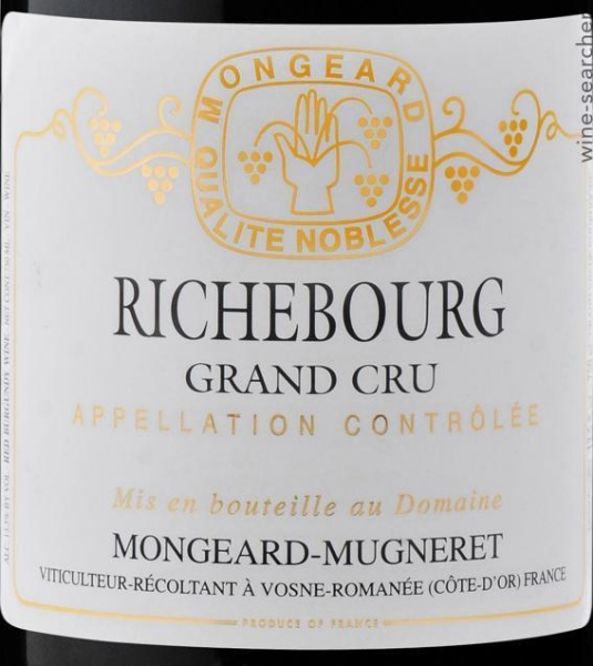 2019 Mongeard-Mugneret - Richebourg