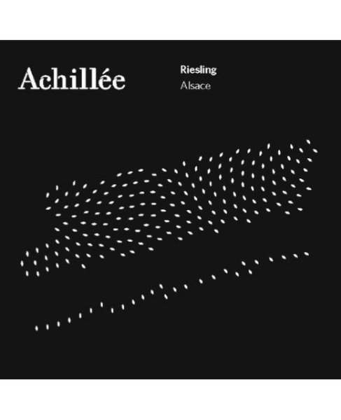 Achillée Riesling label