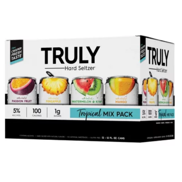 Picture of Truly Hard Seltzer - Tropical Mix Pack 12pk