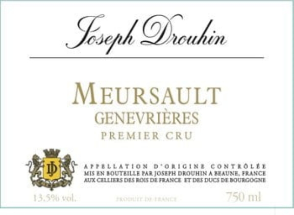 Picture of 2018 Joseph Drouhin - Meursault Genevrieres