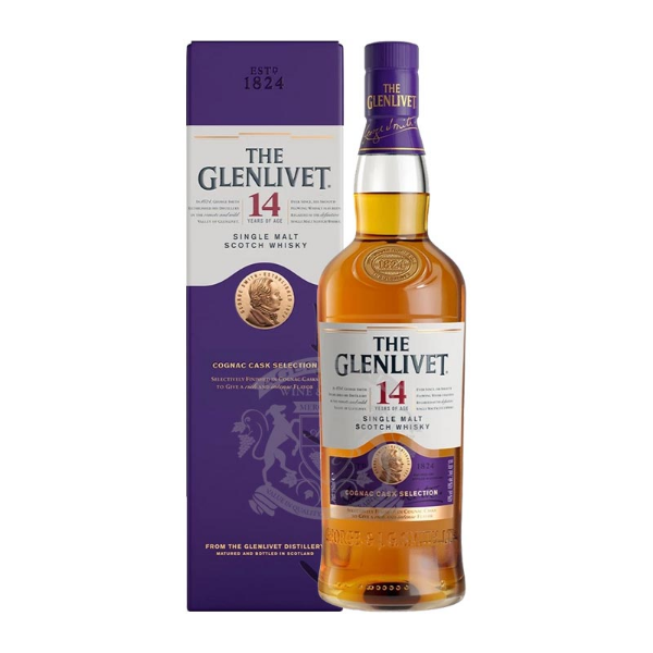 Picture of Glenlivet 14 yr Cask Selection Whiskey 750ml
