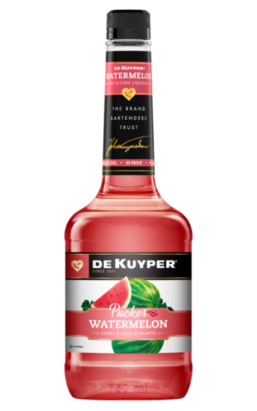 Picture of DeKuyper Pucker Watermelon Liqueur 1L