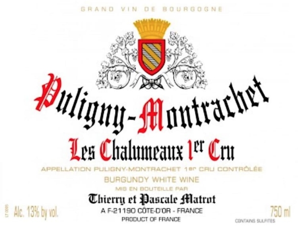 Picture of 2019 Thierry Matrot - Puligny Montrachet Chalumeaux