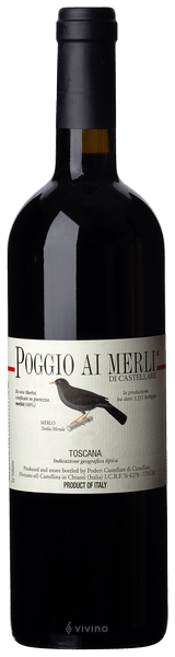 Picture of 2016 Castellare - Toscana IGT Poggio ai Merli Merlot Super Tuscan