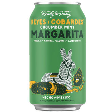 Picture of Reyes y Cobardes - Cucumber Mint Margarita 4pk