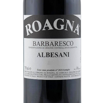 Picture of 2016 Roagna - Barbarseco Albesani
