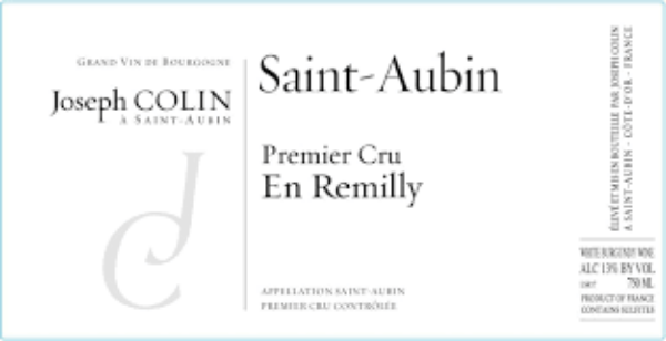 Picture of 2020 Joseph Colin - St. Aubin Remilly