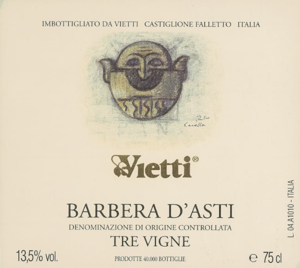 Picture of 2020 Vietti - Barbera d'Asti Tre Vigne