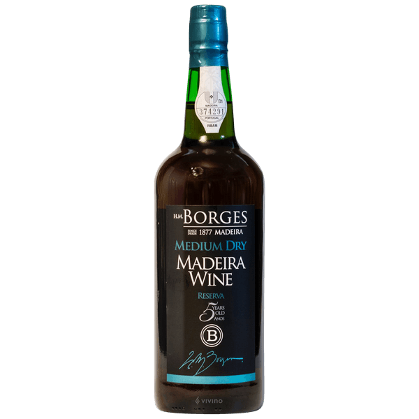 Picture of NV H.M. Borges - Madeira Medium Dry 5 Year Old