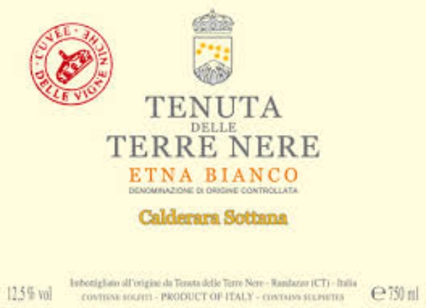 Picture of 2020 Terre Nere - Etna Bianco Calderara Sottana Vigne Niche