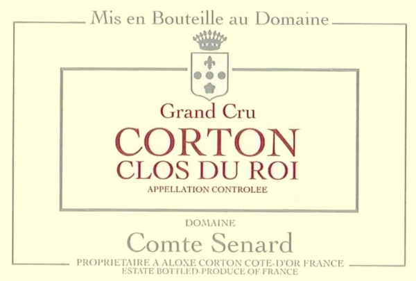 Picture of 2020 Comte Senard - Corton Clos du Roi (pre arrival)