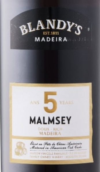 Picture of NV Blandy's - Madeira Malmsey 5 Year Old