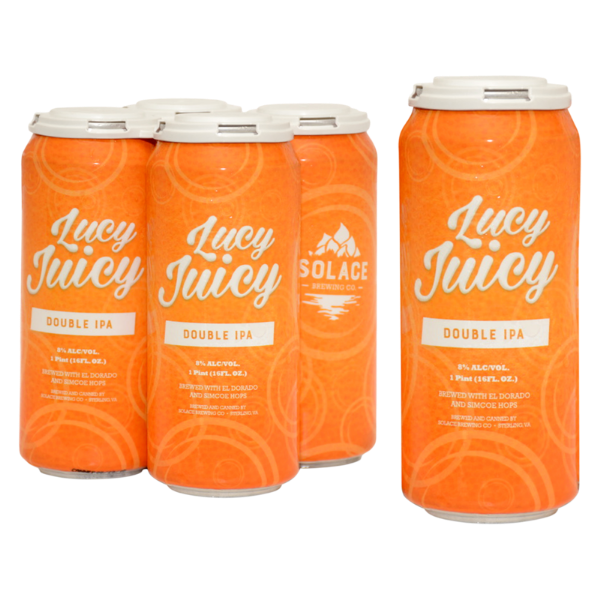 Picture of Solace Brewing - Lucy Juicy DIPA 4pk