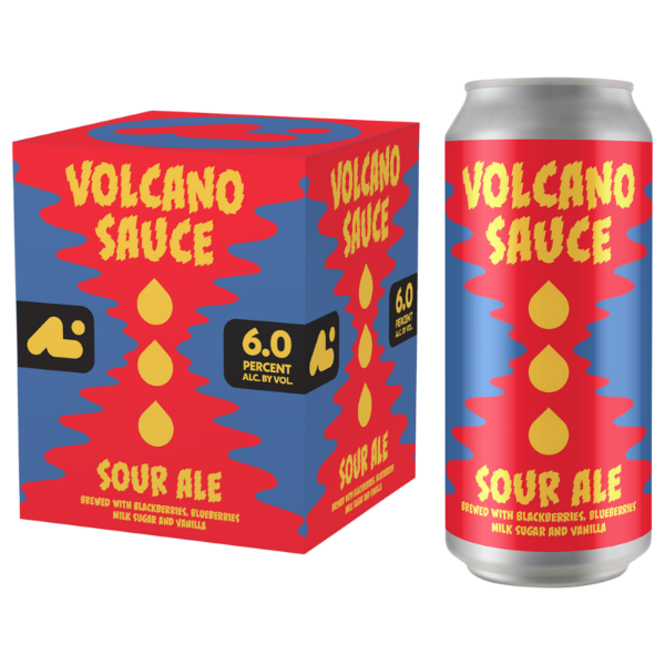 Picture of Aslin Beer - Volcano Sauce Sour Ale 4pk