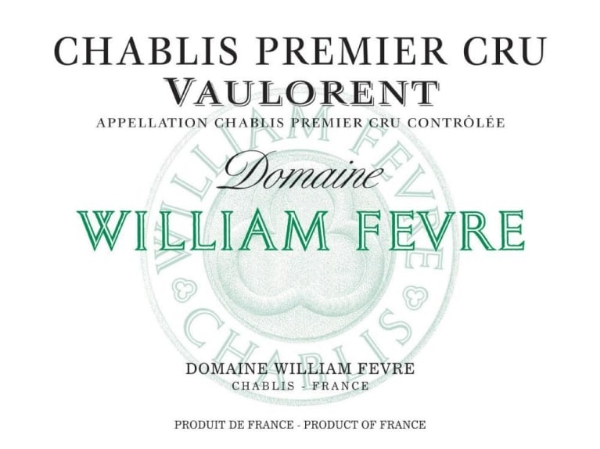 Picture of 2020 Domaine Fevre - Chablis Vaulorent