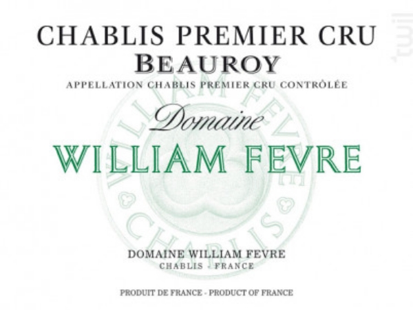 Picture of 2020 Domaine Fevre - Chablis Beauroy (pre arrival)