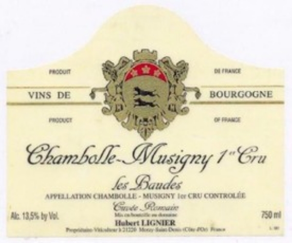 Picture of 2019 Hubert Lignier - Chambolle Musigny Baudes