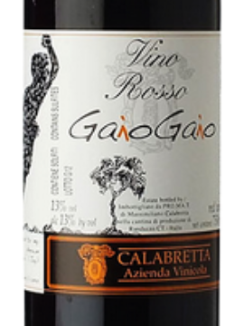 Picture of 2020 Calabretta, Massimiliano - Sicilia Rosso Etna IGT Gaio Gaio