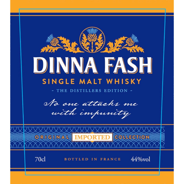Picture of Dinna Fash Single Malt Whiskey 700ml