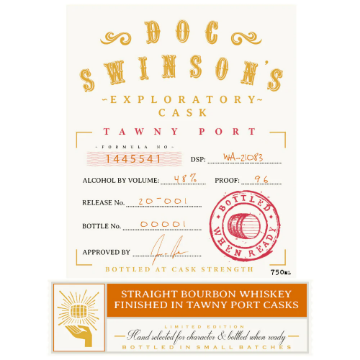 Picture of Doc Swinson's Exploratory Tawny Port Casks Bourbon Whiskey 750ml