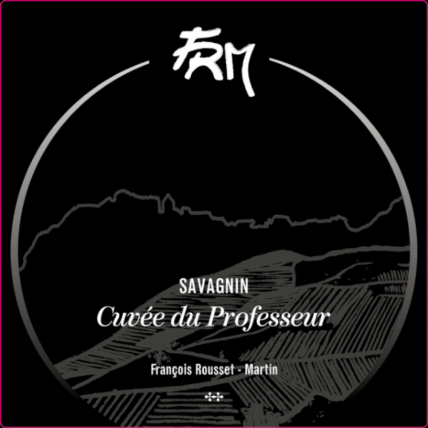 Francois Rousset-Martin Savagnin Cuvee du Professeur Sous Roche label