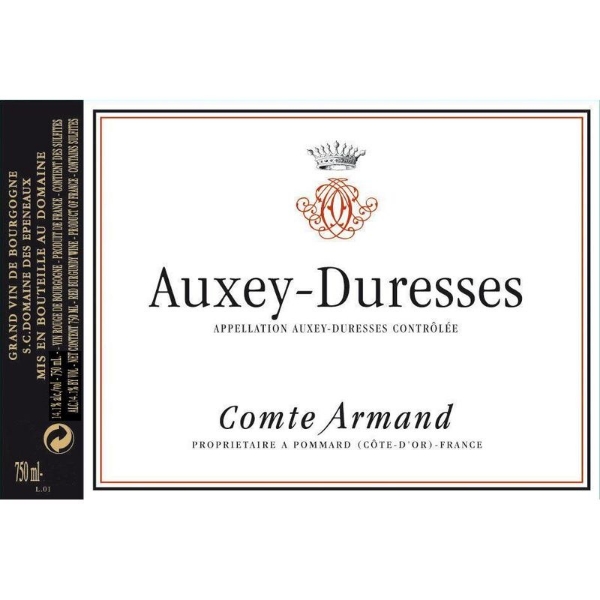 Picture of 2020 Comte Armand - Auxey Duresses (pre arrival)