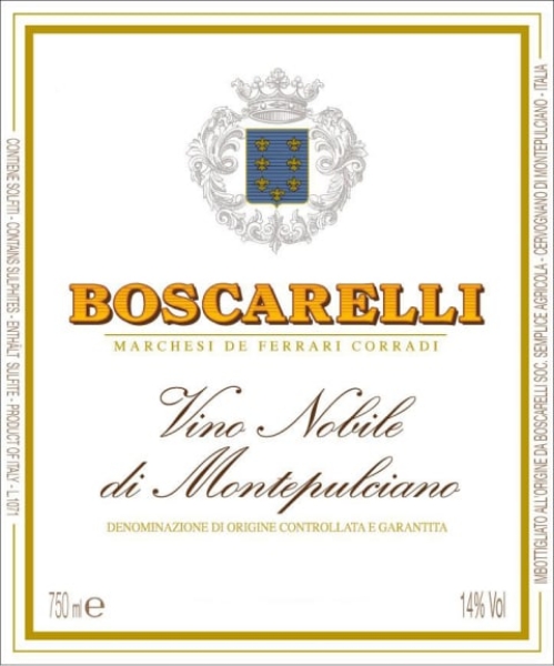 Picture of 2018 Boscarelli - Vino Nobile di Montepulciano