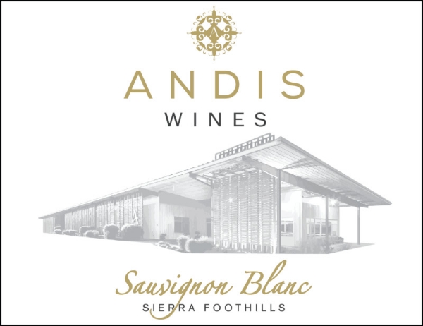 Andis Wines Sauvignon Blanc label
