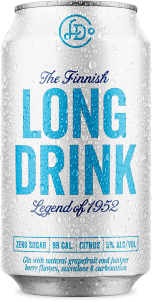 Picture of The Finnish Long Drink Zero Sugar 6pk