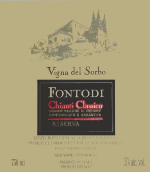 Picture of 2019 Fontodi - Chianti Classico Riserva Vigna del Sorbo MAGNUM