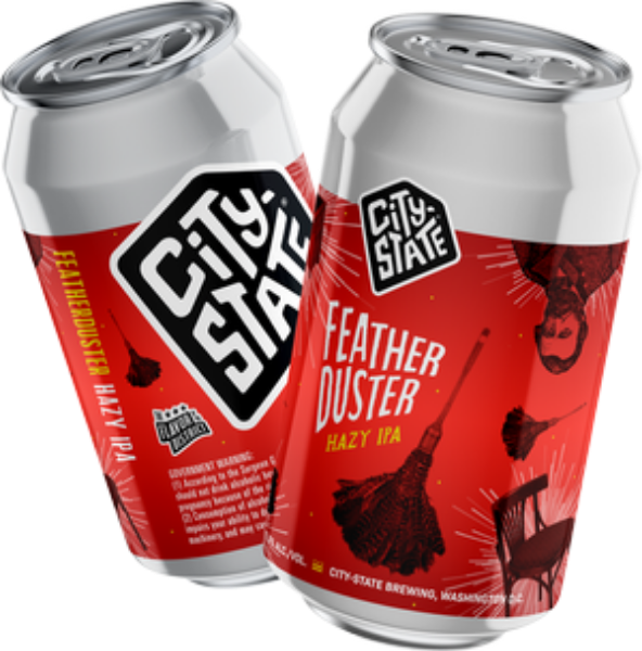 Picture of City-State Brewing - Feather Duster Hazy IPA 6pk