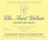 Zind-Humbrecht Pinot Gris Clos Saint Urbain label