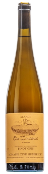 Zind-Humbrecht Pinot Gris Clos Windsbuhl bottle